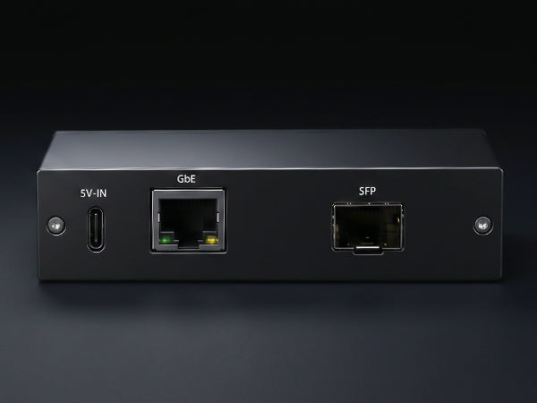 ARSY GTF-1 Audio Network Converter Switch, 1Gbps Ethernet and SFP Ports with Anti-Interference for Lossless Audio Streaming, Plug-and-Play