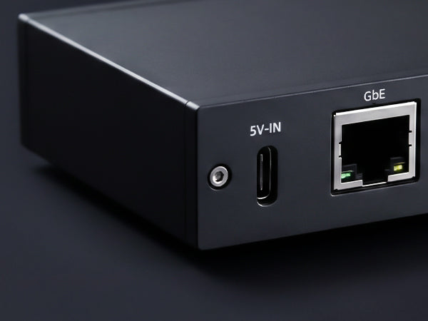 ARSY GTF-1 Audio Network Converter Switch, 1Gbps Ethernet and SFP Ports with Anti-Interference for Lossless Audio Streaming, Plug-and-Play