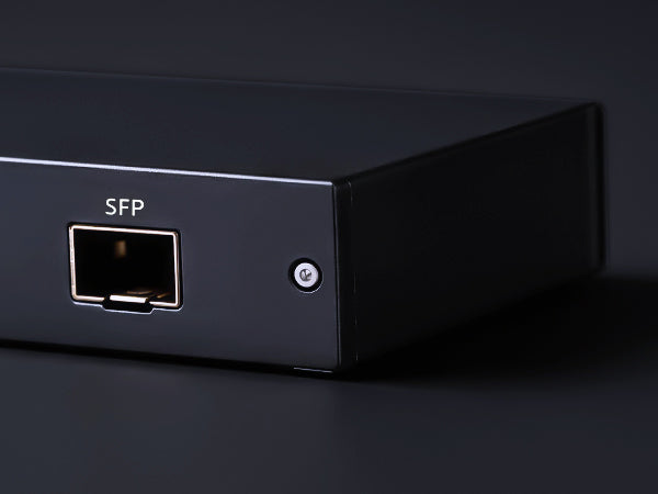 ARSY GTF-1 Audio Network Converter Switch, 1Gbps Ethernet and SFP Ports with Anti-Interference for Lossless Audio Streaming, Plug-and-Play