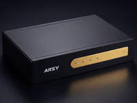 ARSY NSW-1 Hi-Fi Audio-Grade Network Switch, 1Gbps Ethernet and SFP Ports with Anti-Interference for Lossless Audio Streaming, Plug-and-Play