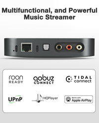 ARSY Ne-2 Streaming Music Receiver, Airplay 2 Receiver, Wireless Audio Receiver Stream Hi-Res Audio from Tidal, Roon and More