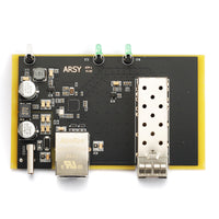 ARSY GTF-1 Audio Network Converter Switch, 1Gbps Ethernet and SFP Ports with Anti-Interference for Lossless Audio Streaming, Plug-and-Play