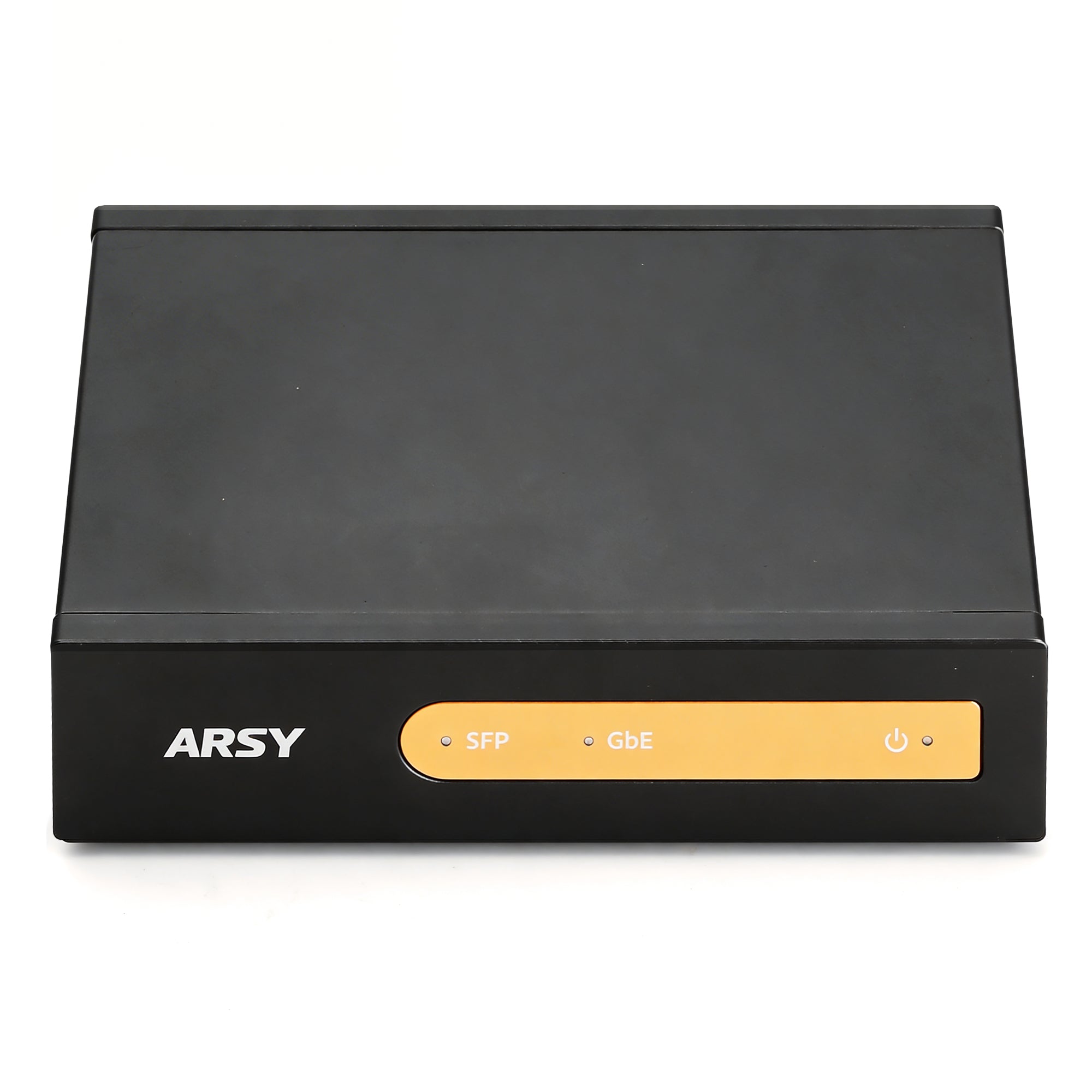 ARSY GTF-1 Audio Network Converter Switch, 1Gbps Ethernet and SFP Ports with Anti-Interference for Lossless Audio Streaming, Plug-and-Play