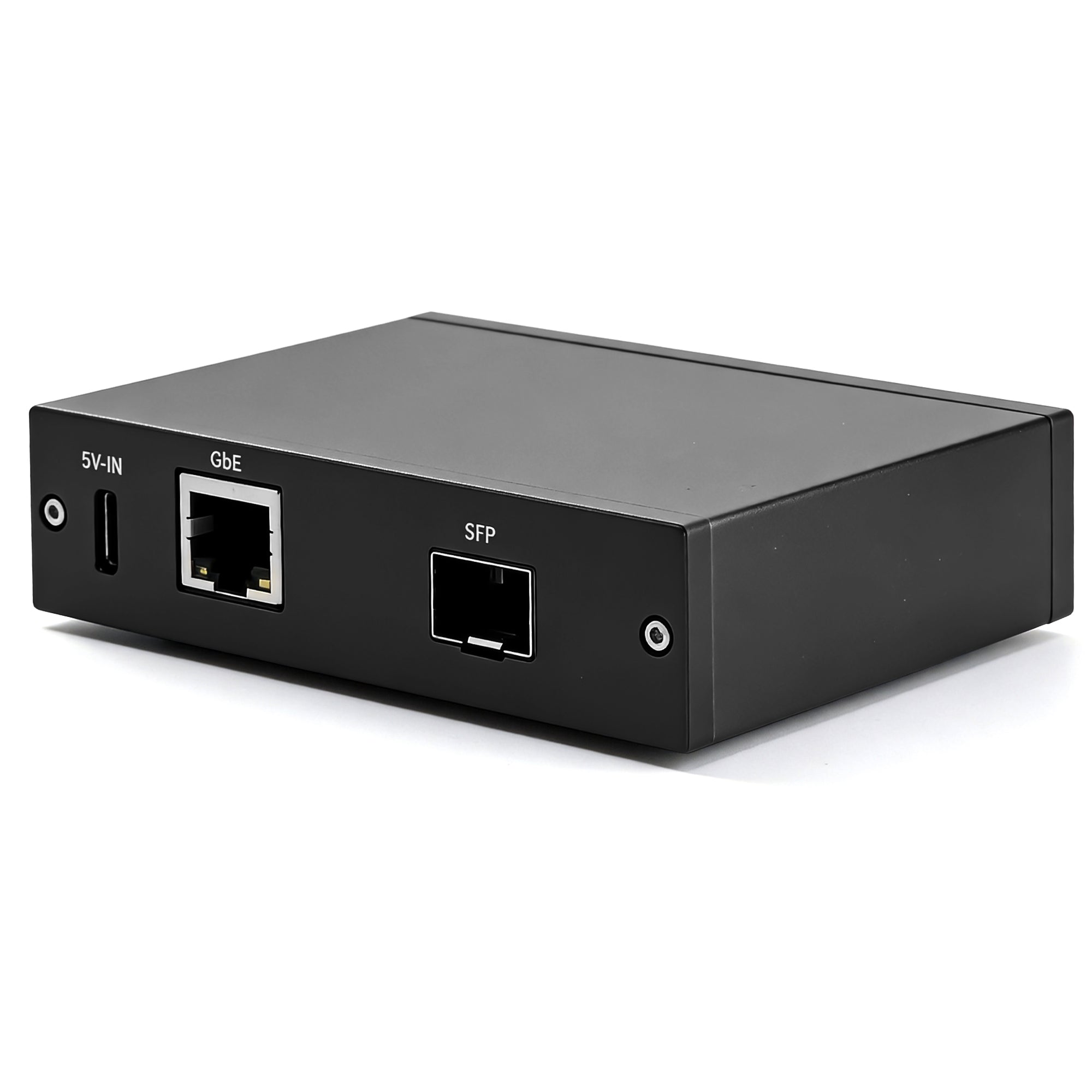 ARSY GTF-1 Audio Network Converter Switch, 1Gbps Ethernet and SFP Ports with Anti-Interference for Lossless Audio Streaming, Plug-and-Play