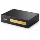 ARSY NSW-1 Hi-Fi Audio-Grade Network Switch, 1Gbps Ethernet and SFP Ports with Anti-Interference for Lossless Audio Streaming, Plug-and-Play