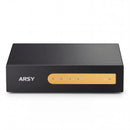 ARSY NSW-1 Hi-Fi Audio-Grade Network Switch, 1Gbps Ethernet and SFP Ports with Anti-Interference for Lossless Audio Streaming, Plug-and-Play