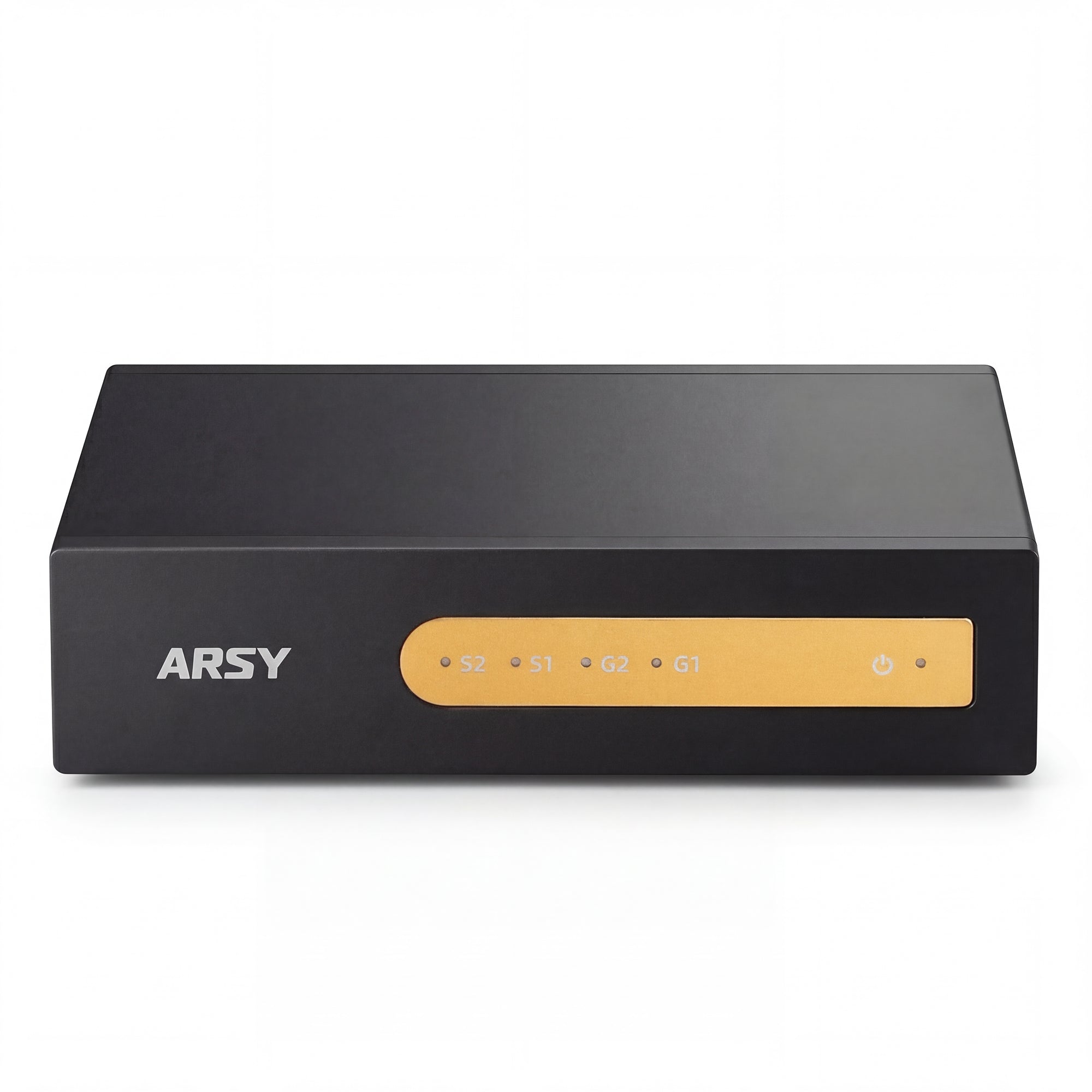 ARSY NSW-1 Hi-Fi Audio-Grade Network Switch, 1Gbps Ethernet and SFP Ports with Anti-Interference for Lossless Audio Streaming, Plug-and-Play