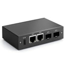 ARSY NSW-1 Hi-Fi Audio-Grade Network Switch, 1Gbps Ethernet and SFP Ports with Anti-Interference for Lossless Audio Streaming, Plug-and-Play