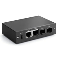 ARSY NSW-1 Hi-Fi Audio-Grade Network Switch, 1Gbps Ethernet and SFP Ports with Anti-Interference for Lossless Audio Streaming, Plug-and-Play